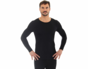 Brubeck Men's Long Sleaves Comfort Wool Black r.