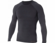 Brubeck Men's Active Wool Graphite t -shirt (LS12820)