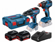 Bosch Bosch.Pap 18V GSR 18V-50 Screwdriver + GDX 18V-200 2x4,0AH L-boxx šroubovák
