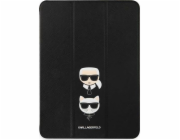 Případ tabletu Karl Lagerfeld Case Karl Lagerfeld Klfc12OKCK Apple iPad Pro 12.9 2021 (5. generace) Knižní obálka Czarny/Black Saffiano Karl & Chupette