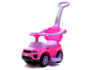 Baby Mix Pojazd - Jeździk z pchaczem Sport Car 614W pink Baby mix