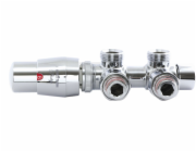 Variomter Twins Right Chrome Radiator Set (TSGS0202CFK/P)