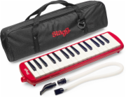 Stagg MELOSTA32 RD, klávesová harmonika, červená