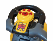 Dětské odrážedlo s vodící tyčí 3v1 Baby Mix Mega Car modré