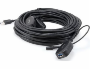 USB Equip Equip USB kabel 3.0 A -> A ST/BU 15.00M Verl. aktivní
