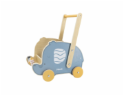 Hračky Viga Viga Polarb Wooden Trolley 2in1 Pusher Elephant