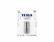 TESLA - baterie AAA SILVER+, 2ks, LR03