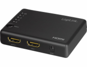 LogiLink LogiLink HDMI-Splitter 1x4-Port, 4K/30Hz, schlank, schw. HD0036