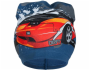 Jarní dětská čepička New Baby auto modrá