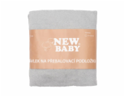 Návlek na přebalovací podložku New Baby 50x70 šedý