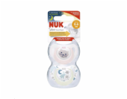 Šidítko NUK Star Den a Noc 0-6 m 2ks/BOX holka