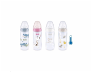 Kojenecká láhev NUK FC+Temperature Control 300 ml BOX-Flow Control savička beige