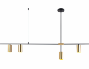 Závěsná lampa iluxová stropní lampa Černá moderní iluxní iluxe Belmonte PND-9152-4