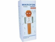 Dětský mikrofon JYWK369-1 zlatý