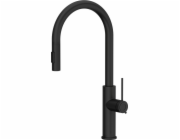 Kuchyňská baterie Quadron Jennifer Q Line Slim Steelq Standing Black (3623510_BLM)