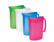 Džbán s víkem 2 l plast mix barev