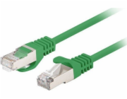 Patchcord Cat. 6 ftp 0,5 m 10-pack flke prošel zelenou