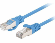 Patchcord Cat. 6 ftp 1m 10-pack fluke prošel modrou