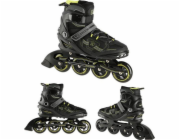 Nils Extreme Rollers na 9157 černé a žluté velikosti 41 Skater Nils Extreme