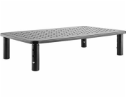 Gembird MS-TABLE-01 monitor mount / stand Black Desk