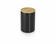 Dóza Cady keramika černá 0,7l KL-15273