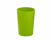 KELA Pohár MARTA plastik zelená H 11cm / Ř 8cm KL-24171