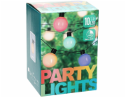 PROGARDEN Světelný řetěz venkovní LED PARTY 10 žárovek barevná KO-XX8115810