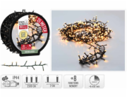HOMESTYLING Vánoční světelný řetěz teplá bílá 1250 LED / 25 m KO-AX8521140