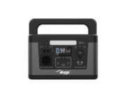 Akyga Přenosná elektrocentrála 600W / 461Wh, CEE 7/3 + USB-C PD 100W + 2x USB-A QC 3.0