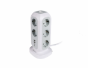 Verbatim EU Power Tower EUPT-01 11xAC / 2xUSB-A / 2xUSB-C  49547