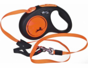 Flexi FLEXI Stahovací šňůrka NOVINKA NEON páska M 5m oranžová