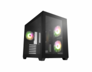 Fortron CMT380A POC0000173 FSP/Fortron CMT380B/Midi Tower/Transpar./Černá
