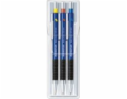 STAEDTLER Mars micro 775 - černá - černá - B - Kulatá - Stahovací - Kov