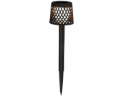 New Garden Gretita Solar Lamp Garden Spike   4 units   black