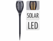 Lampa solární zahradní pochodeň s efektem plamene 78 cm KO-CX2100150