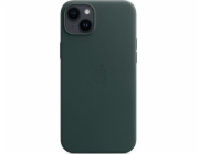 Kožené pouzdro Apple iPhone 14 Plus, lesní zelená