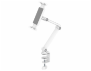 Neomounts ds15-545wh1 - Montážní sada (úchyt na stůl) - nastavitelné rameno s plným rozsahem pohybu - pro tablet - ocel - bílá - velikost obrazovky: 4.7"-12.9" - upevnění svorkou