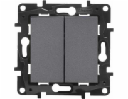 Legrand Niloe Step - Candle -land Connector 10 Ax - Ocelová barva 863405