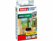Moskytiéra na kolečkách tesa 1,3 x 1,5 cm černá