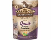 Mokré krmivo pro kočky Carnilove Cat Pouch Quail 0,085 kg