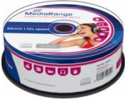 MediaRange Audio CD-R 700MB 12x, SPINDL (25pack)