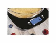 Váha kuchyňská 5 kg digitální černá EV025