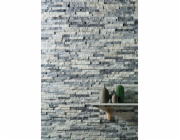 Přírodní kámen Křemen 10 x 35 cm bílá&šedá 0,39 m2