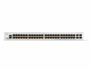 Cisco Catalyst 1300-48T-4X - Přepínač - L3 - řízený - 48 x 10/100/1000Base-T + 4 x 10 Gigabit SFP+ - Lze montovat do rozvaděče