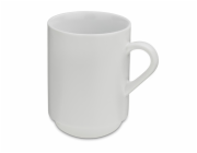 Hrnek keramický 300 ml Mattia sada 2 ks bílá KL-12749