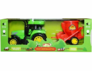 Traktor s modulem polského předmětu stroje