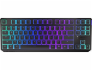 Endorfy herní klávesnice Thock TKL Wireless Red Pudding / RGB / red sw. / bezdrátová / mechanická / US layout / černá