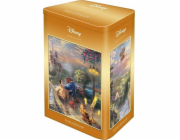 Thomas Kinkade Studios: Disney - Beauty and the Beast in der Nostalgie Metalldose, Puzzle