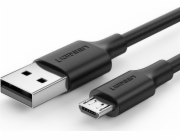 UGREEN Micro USB kabel 0.25m, černý