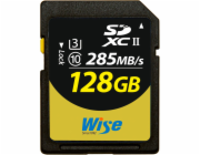 Wise SDXC UHS-II V60       128GB R:290MBs / W:150MBs   WI-SD-S128